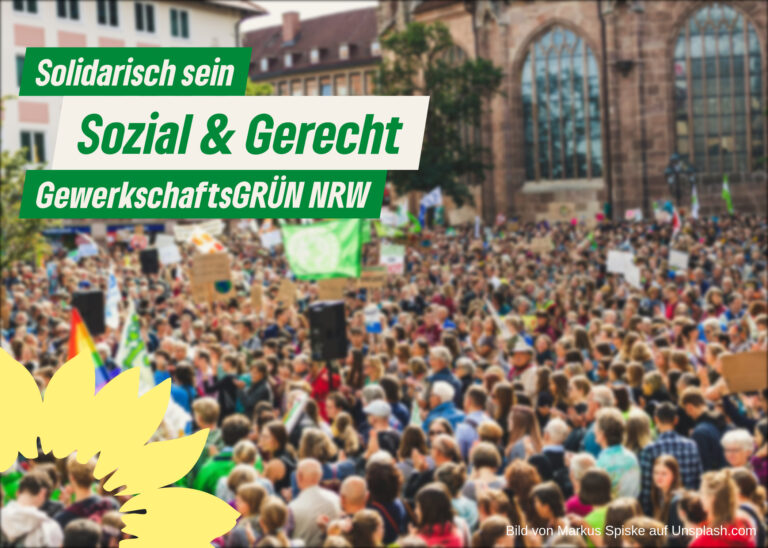 Aufruf GewerkschaftsGRÜN NRW zum 1. Mai